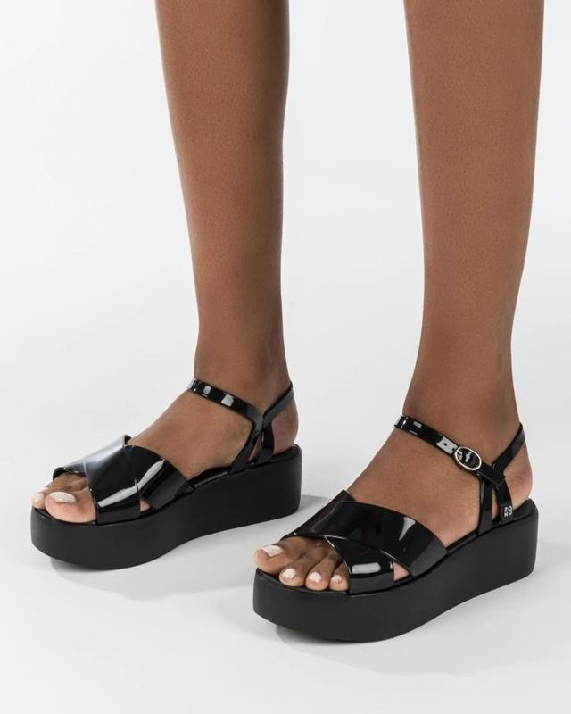 Sandália Feminina Enjoy Plataforma Lançamento Zaxy Grendene